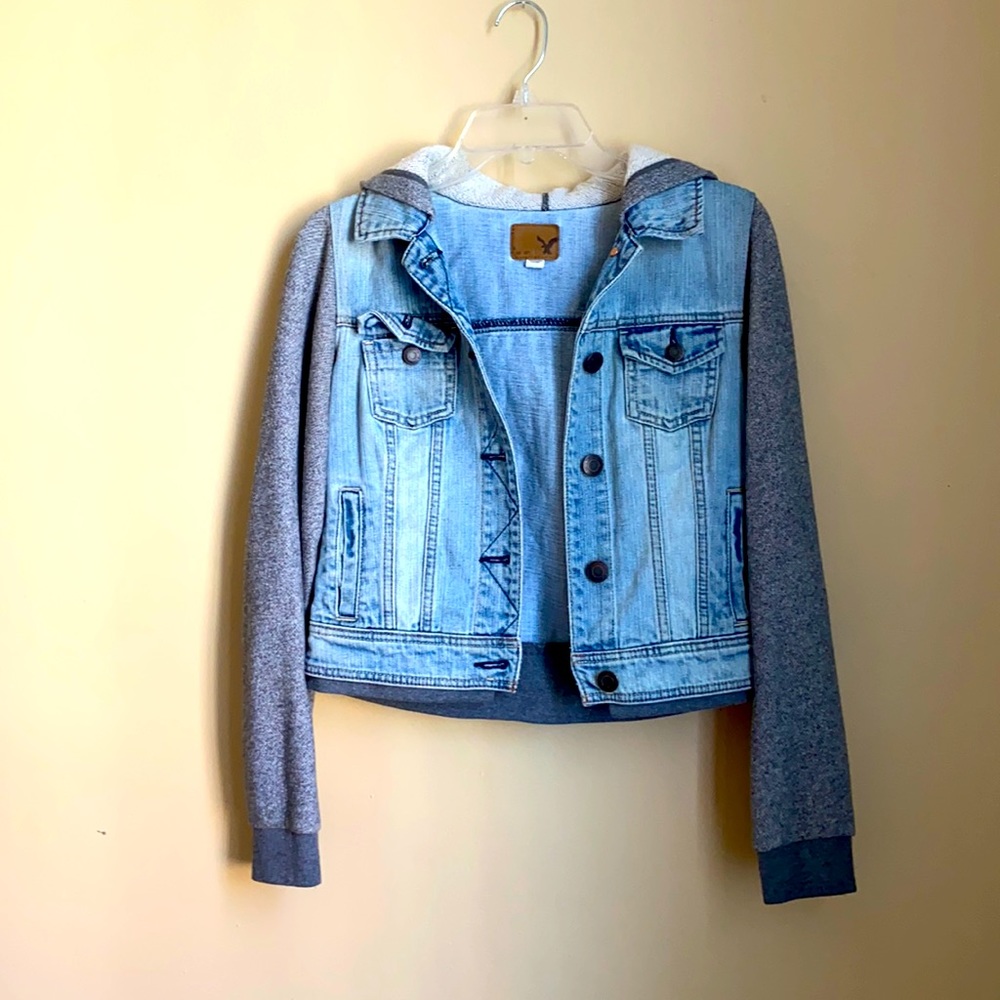 Sweater Jean Jacket